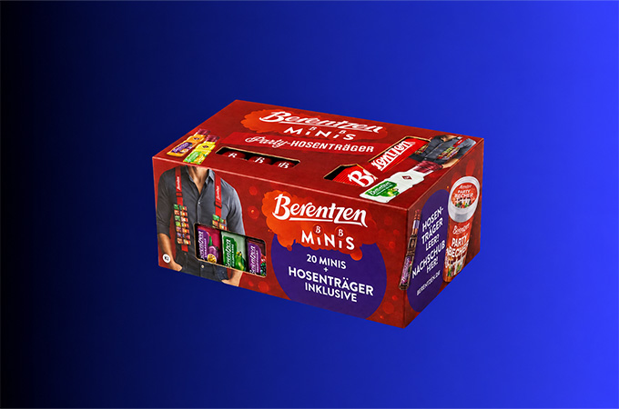 bottle packaging for spirits