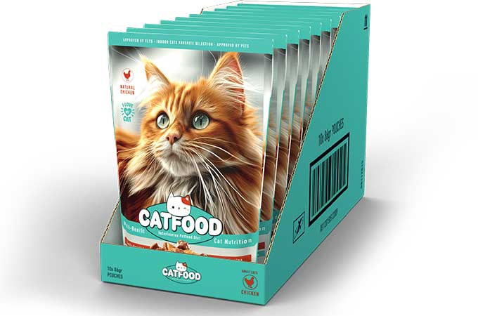 Cat Food Packaging Current