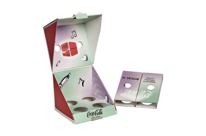 Coca-Cola K-WAVE influencer packaging