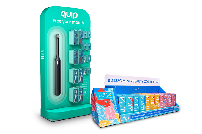 Corrugated POP Displays for Retail