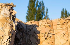Cardboard Recycling Bales