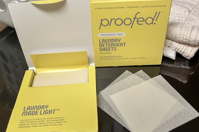 proofed! Laundry sheets