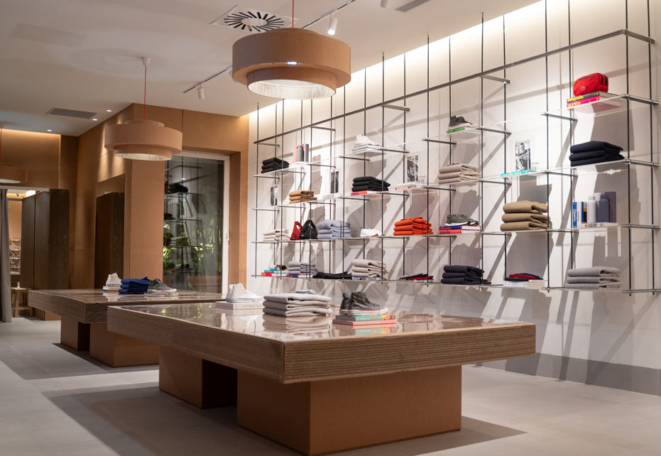 corrugated retail displays