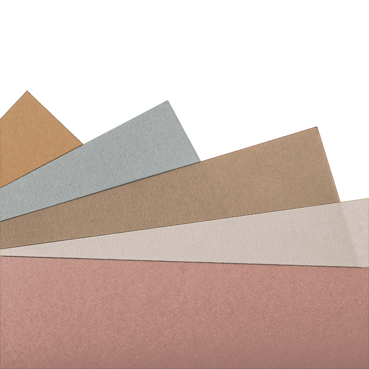 Kraft paper in various colors