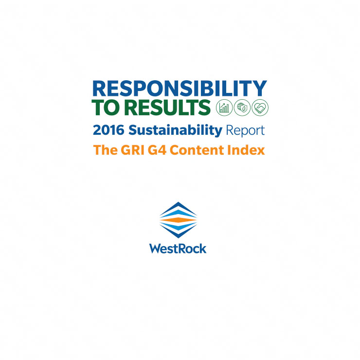 WestRock 2016 GRI Report