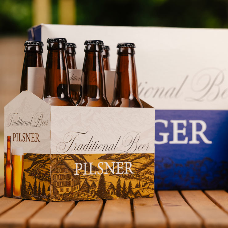 beer bottle packaging