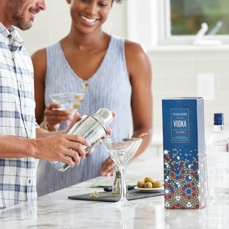 wine and spirit packaging