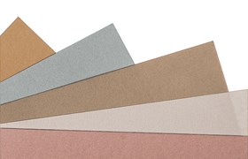 Kraft paper in various colors