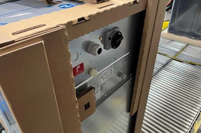 WorldStar award-winning packaging for industrial washing machines