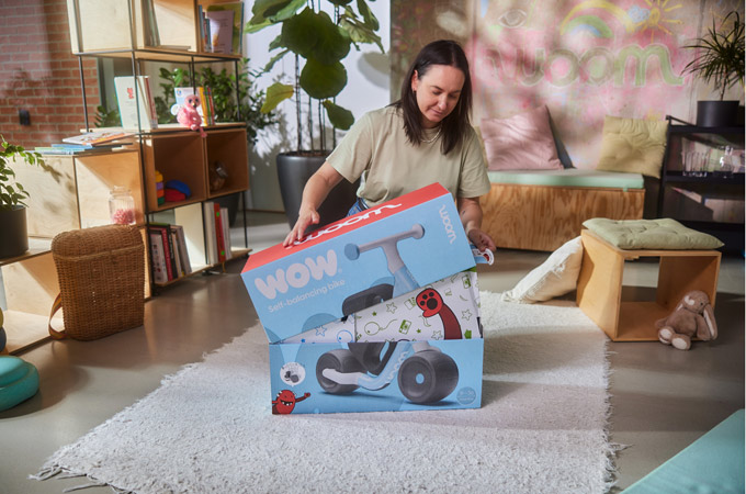 Discover how Smurfit Westrock helped turn woom’s self-balancing bike packaging into an interactive brand experience