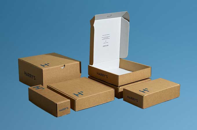 Harrys eCommerce Packaging